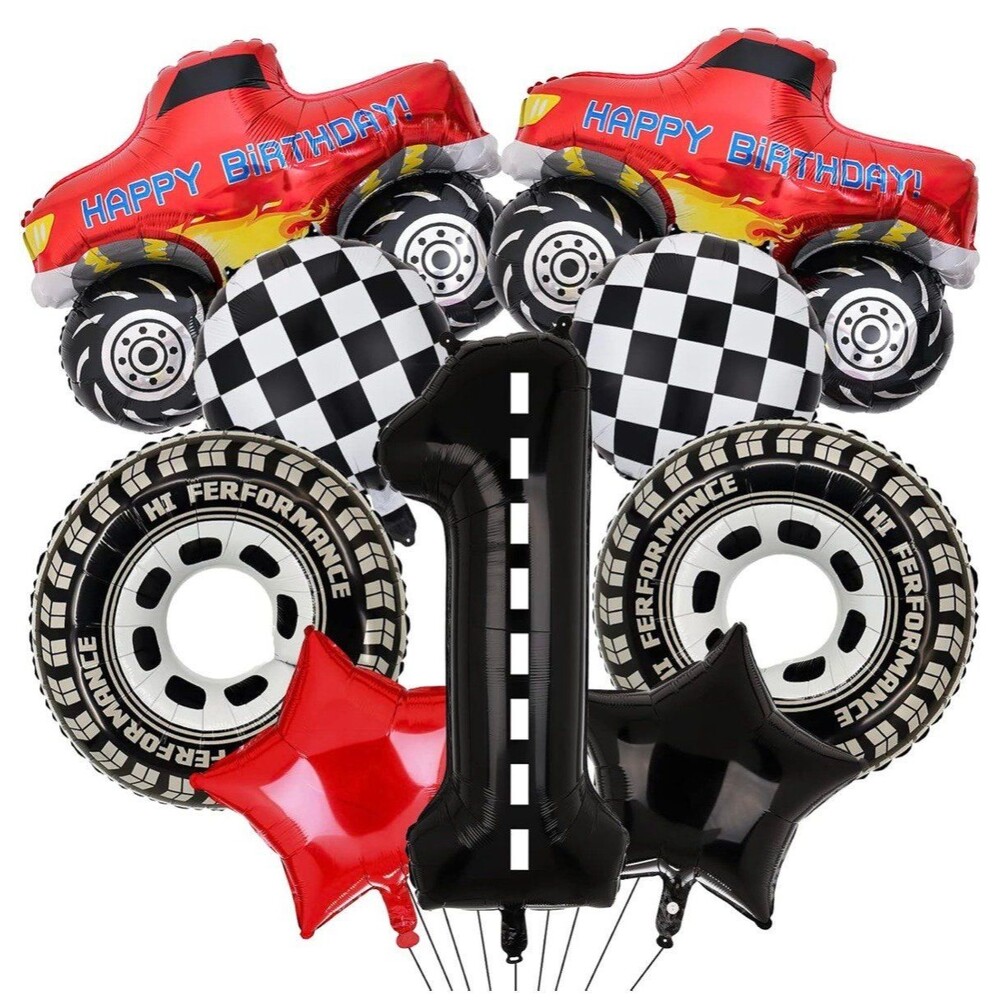 Truck 1st Birthday Balloon Decoration Set – New